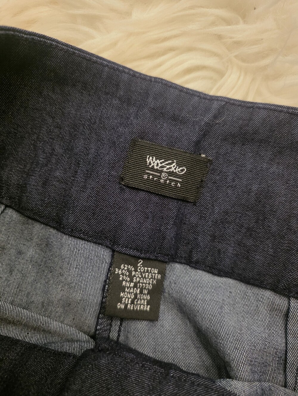 Vintage Women’s Dark Blue Denim Suit Jacket & Pants Set - Picture 9 of 13